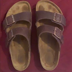 Birkenstock Arizona Habana Oiled Leather Size 39